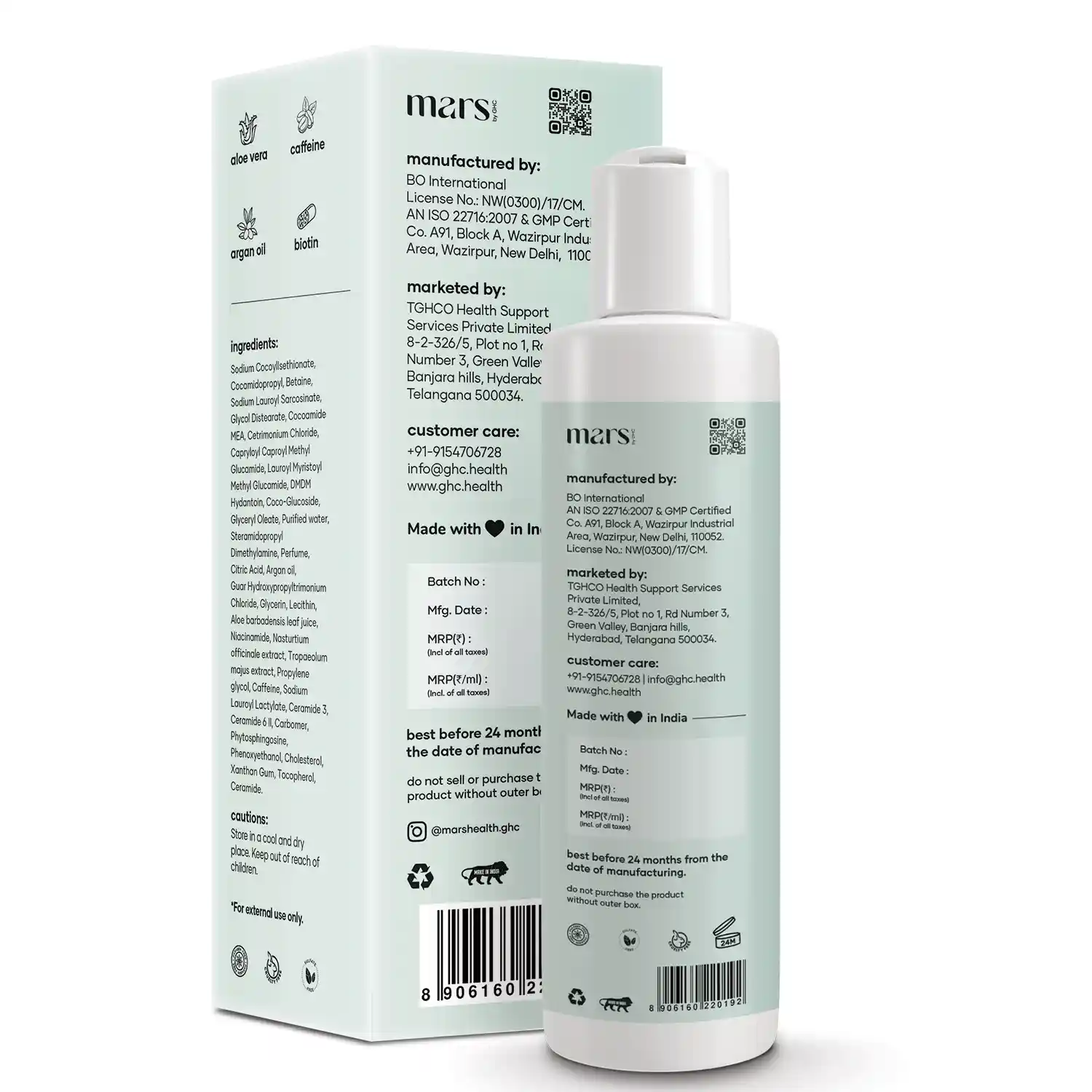 Anti Hairfall Shampoo for Men | SLS Free | Paraben Free - Image 7