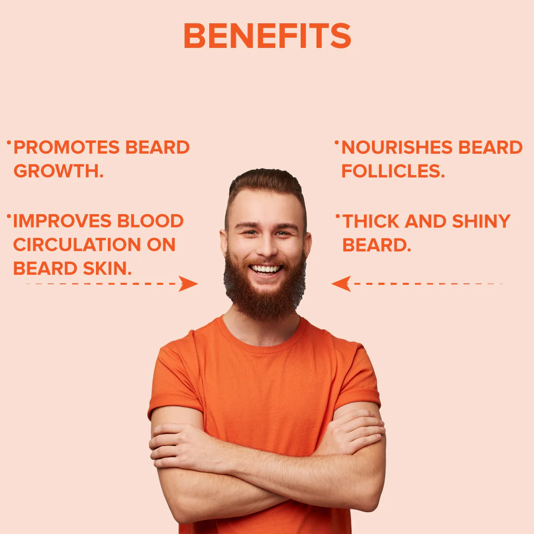 Beard Growth Kit | Beard Comb | Beard Growth Oil - Image 3