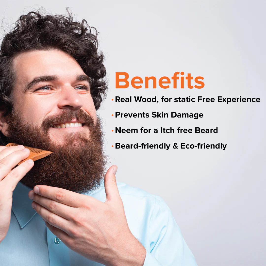 Beard Growth Kit | Beard Comb | Beard Growth Oil - Image 6