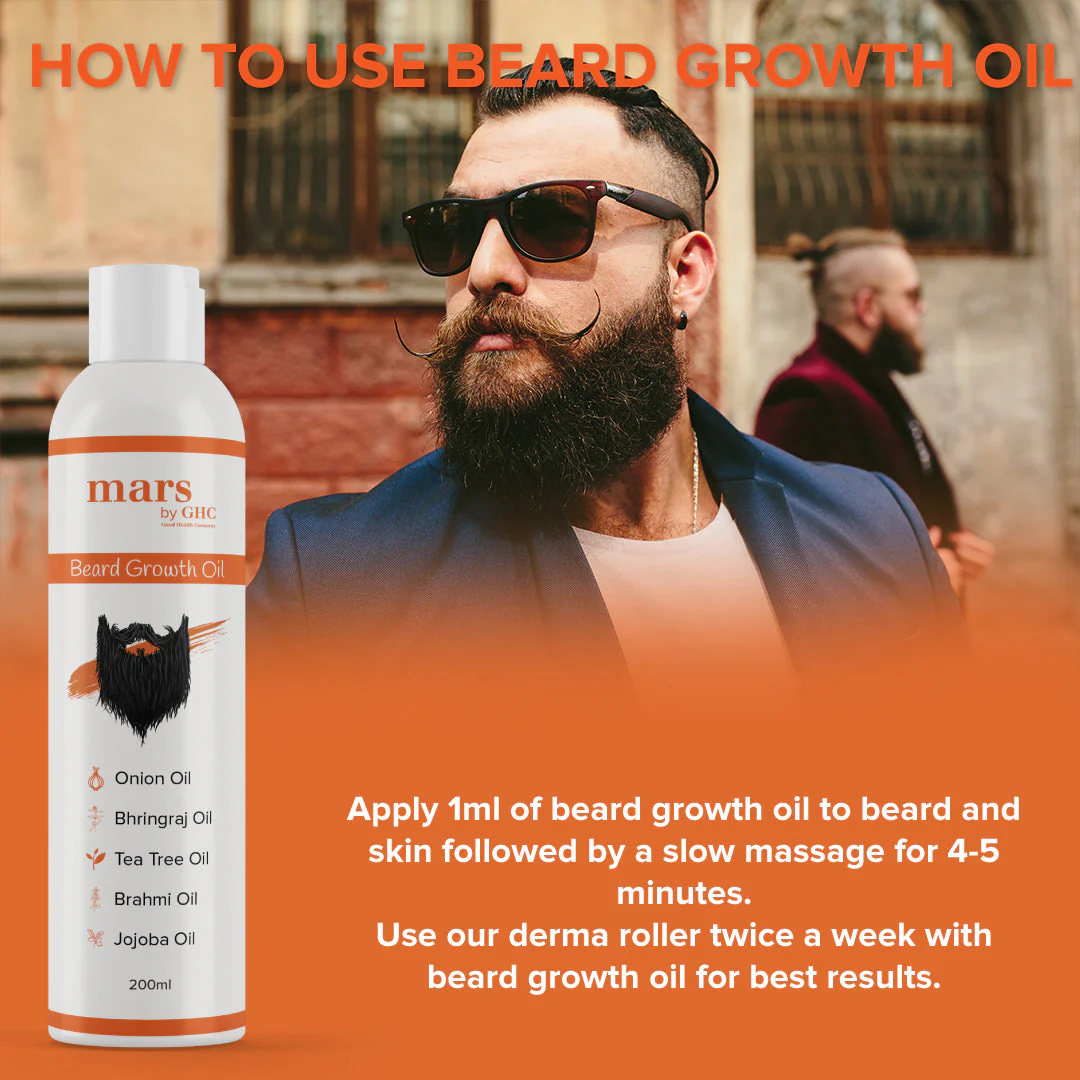 Beard Growth Oil for Smooth Beard - Image 5