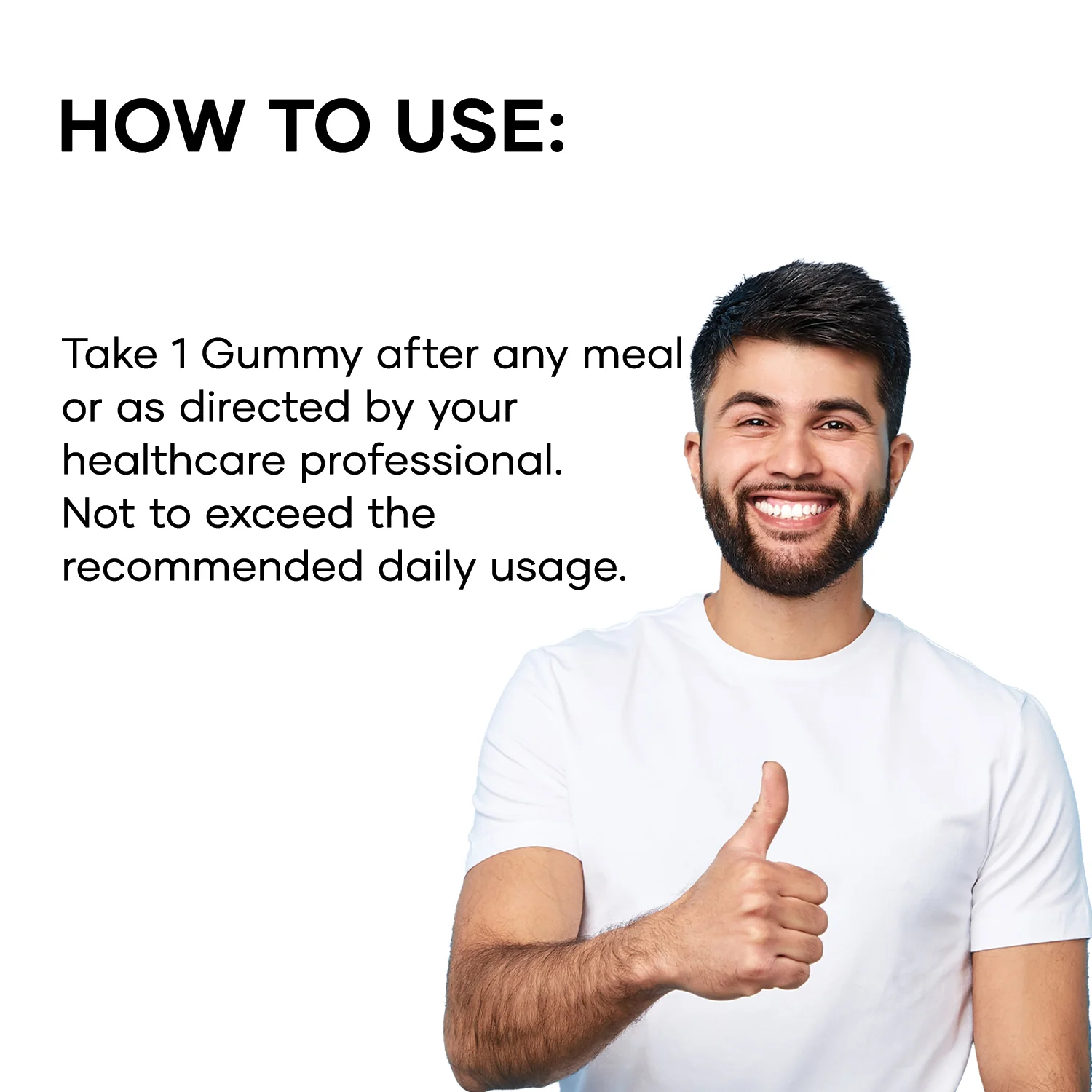 Beard Topical Solution (60 ml) | Beard Growth Gummies (30 N) - Image 6