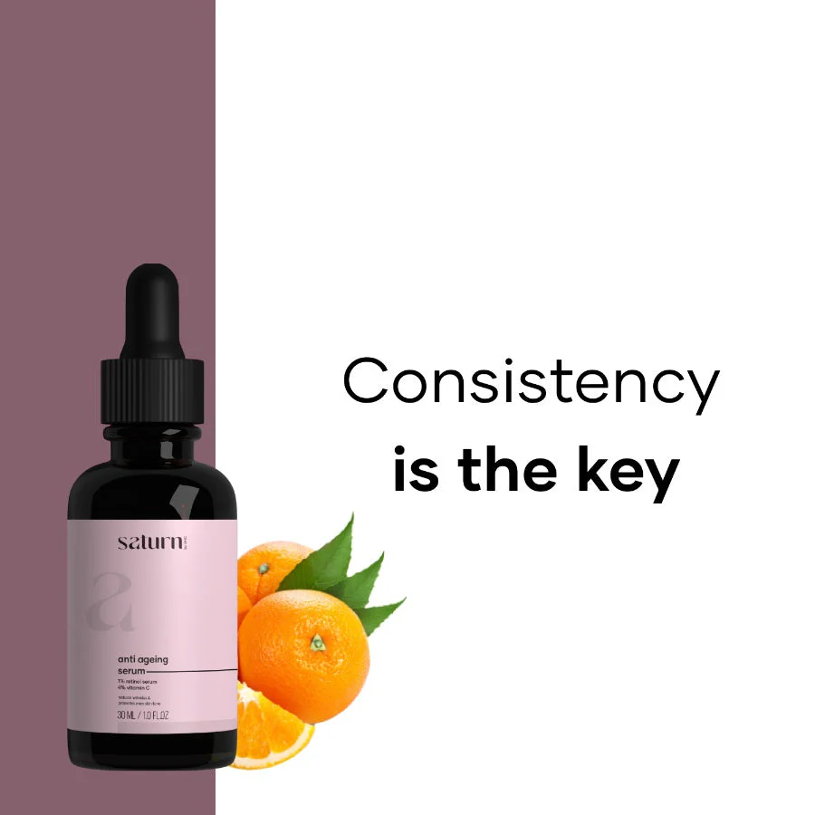 1% Retinol + 4% Vitamin C Anti-Ageing Serum - Image 6