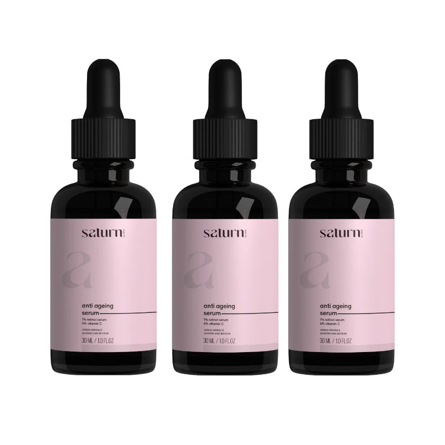 1% Retinol + 4% Vitamin C Anti-Ageing Serum - Image 9