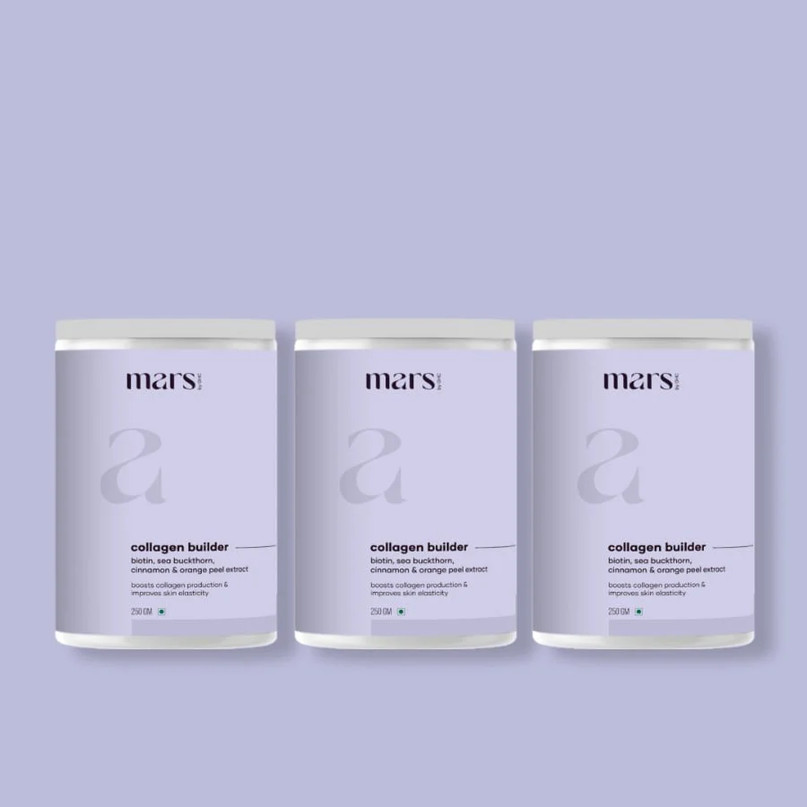 Plant-Based Collagen Supplement Powder for Men | Powered with Vitamin C, Acai Berries, Boitin & Sea Buckthorn - (60 N) - Image 8