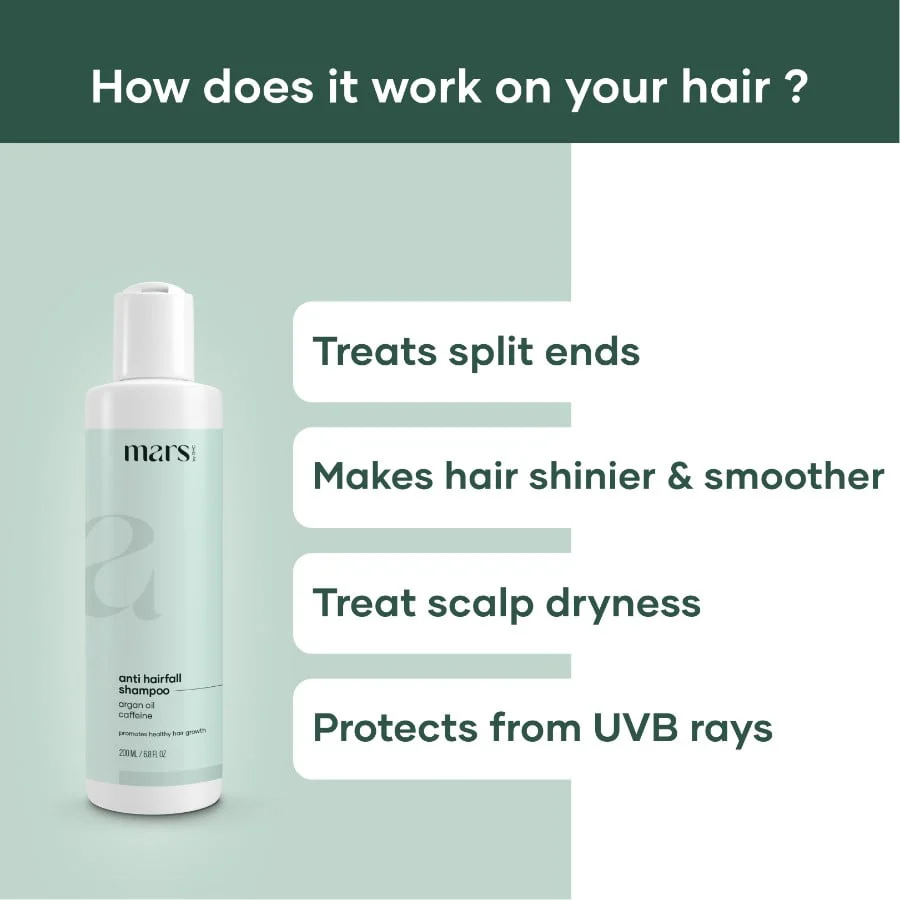 Anti Hairfall Shampoo for Men | SLS Free | Paraben Free - Image 3