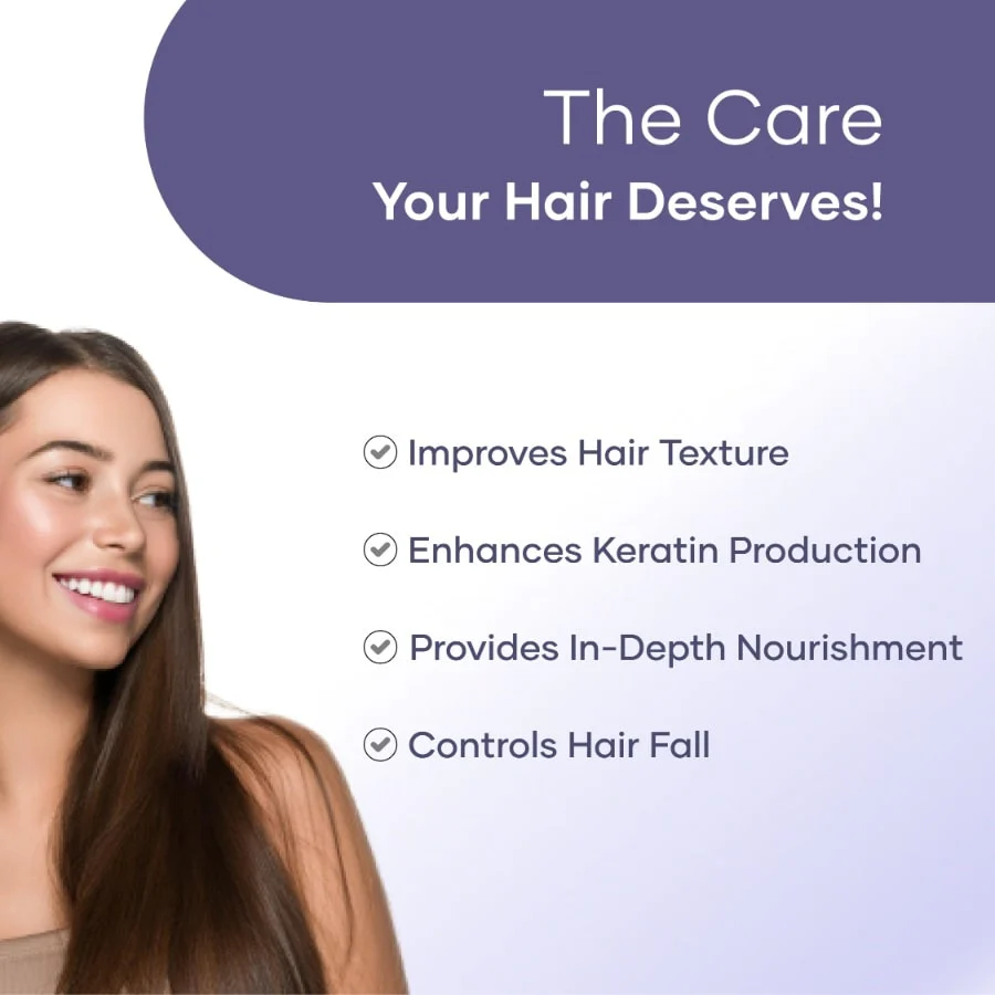 Anti Hairfall Shampoo for Women with Caffeine & Aloevera - Image 3