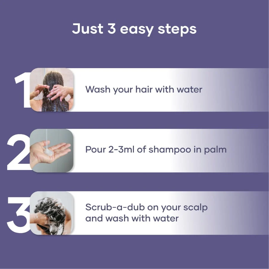 Anti Hairfall Shampoo for Women with Caffeine & Aloevera - Image 4