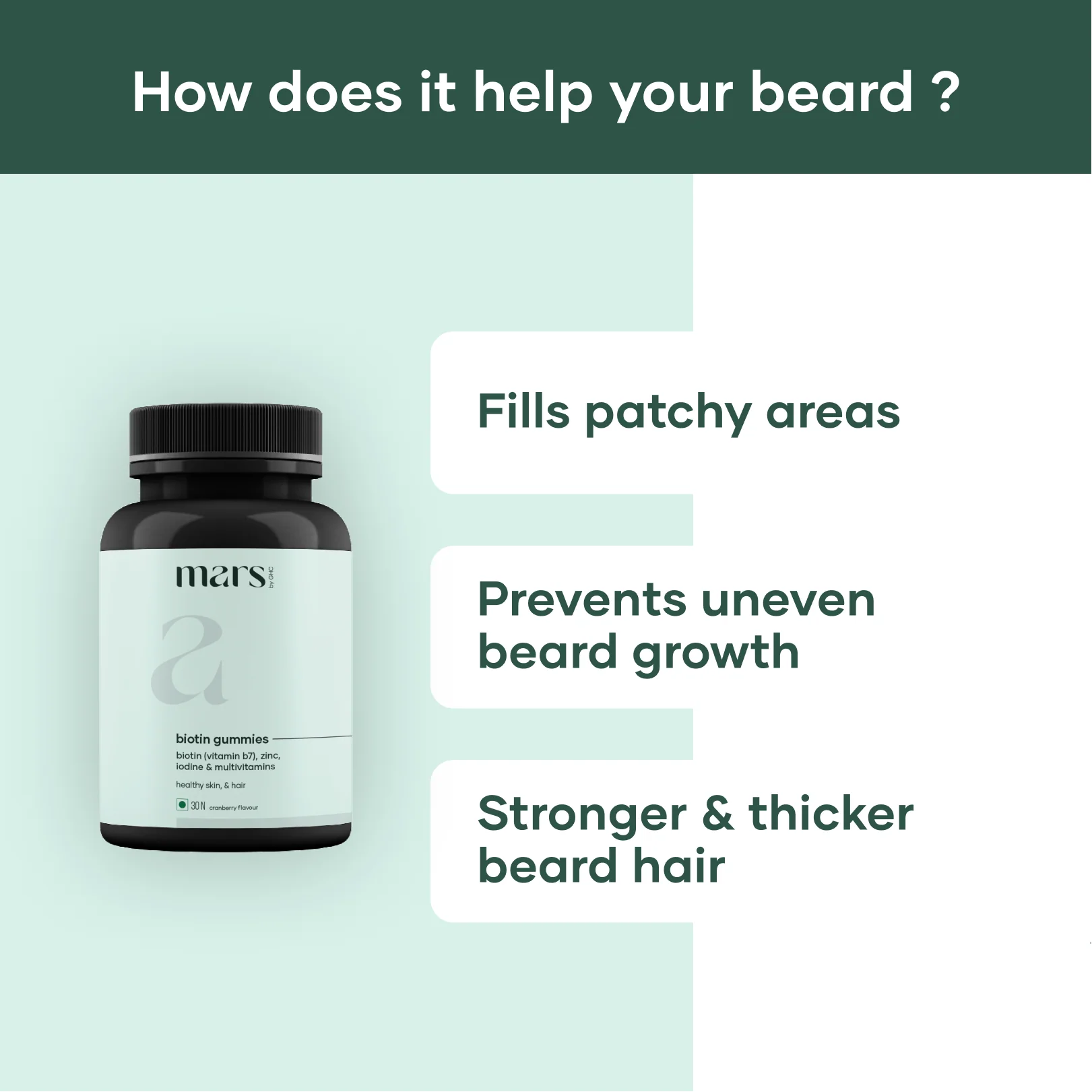 Mars Beard Growth Gummies - Image 4