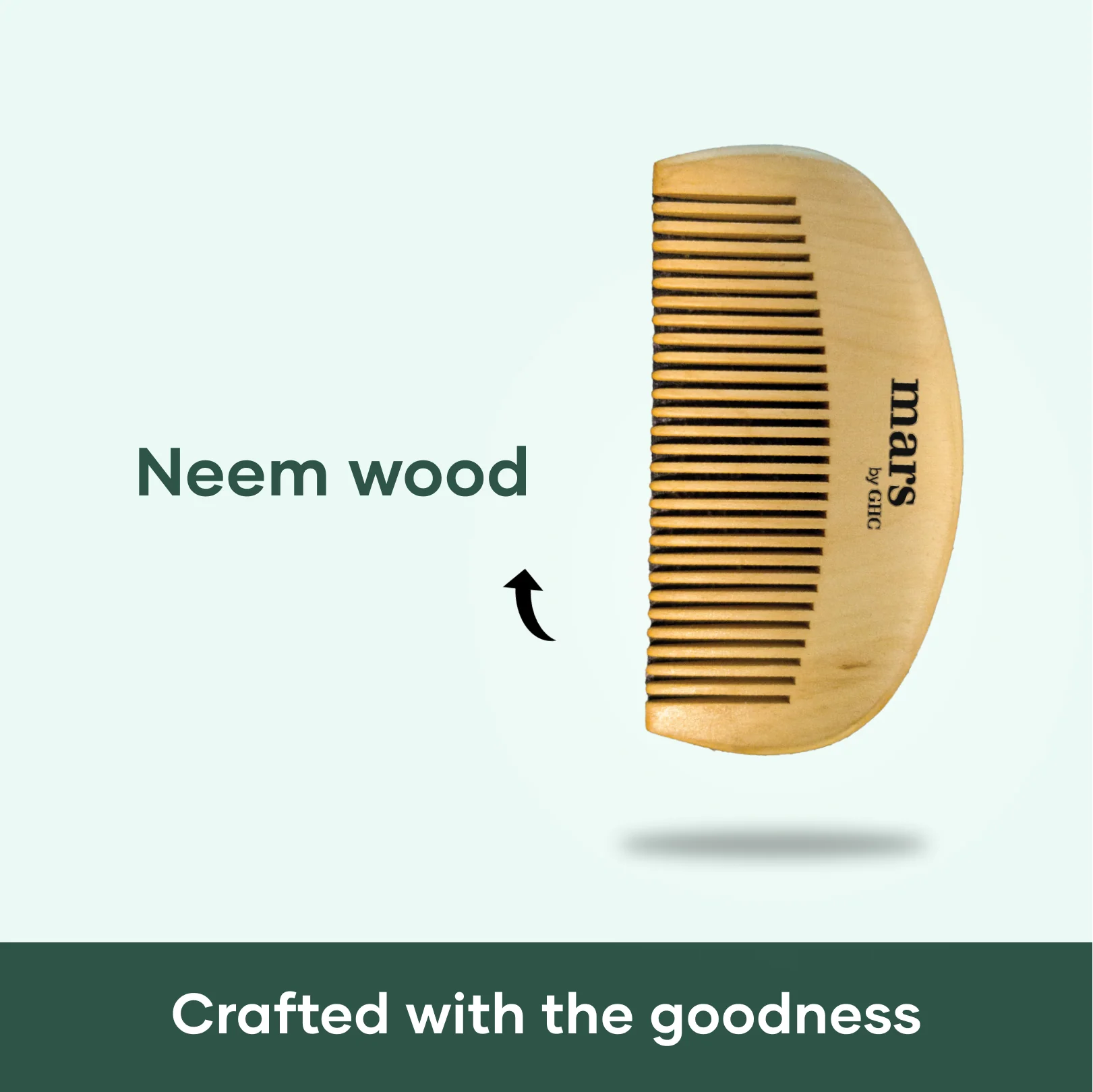 Wooden Beard Comb - Image 3