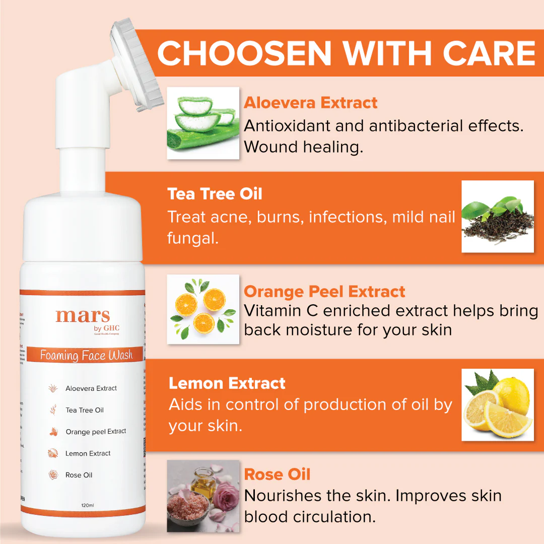 Foaming Face Wash (120 ml) & Anti-Pollution Sunscreen (50 gm) - Image 2