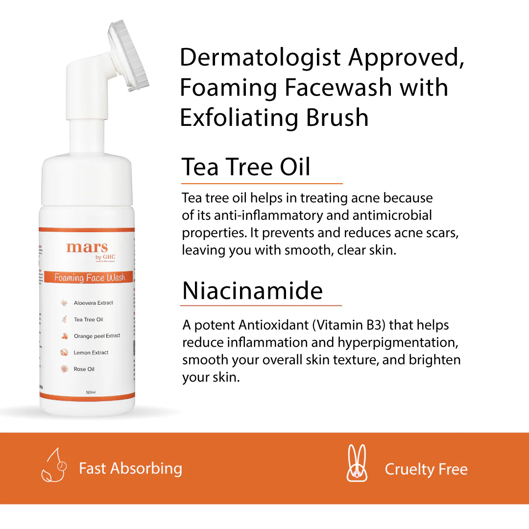 Foaming Face Wash (120 ml) & Anti-Pollution Sunscreen (50 gm) - Image 3