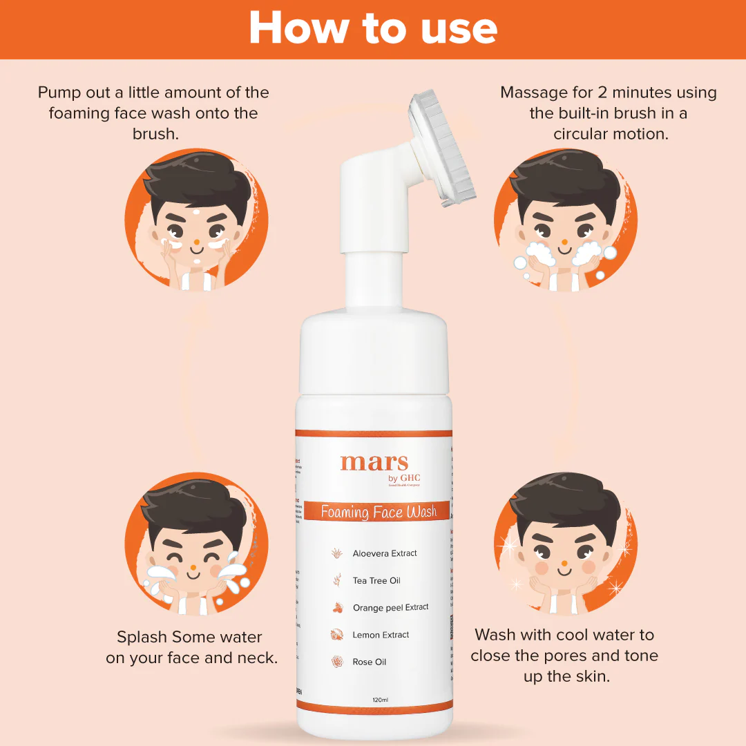 Foaming Face Wash (120 ml) & Anti-Pollution Sunscreen (50 gm) - Image 6