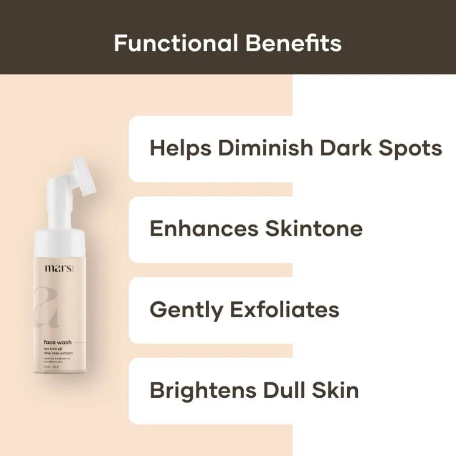 Foaming Face Wash with Exfoliating Brush (120 ml) - Image 3