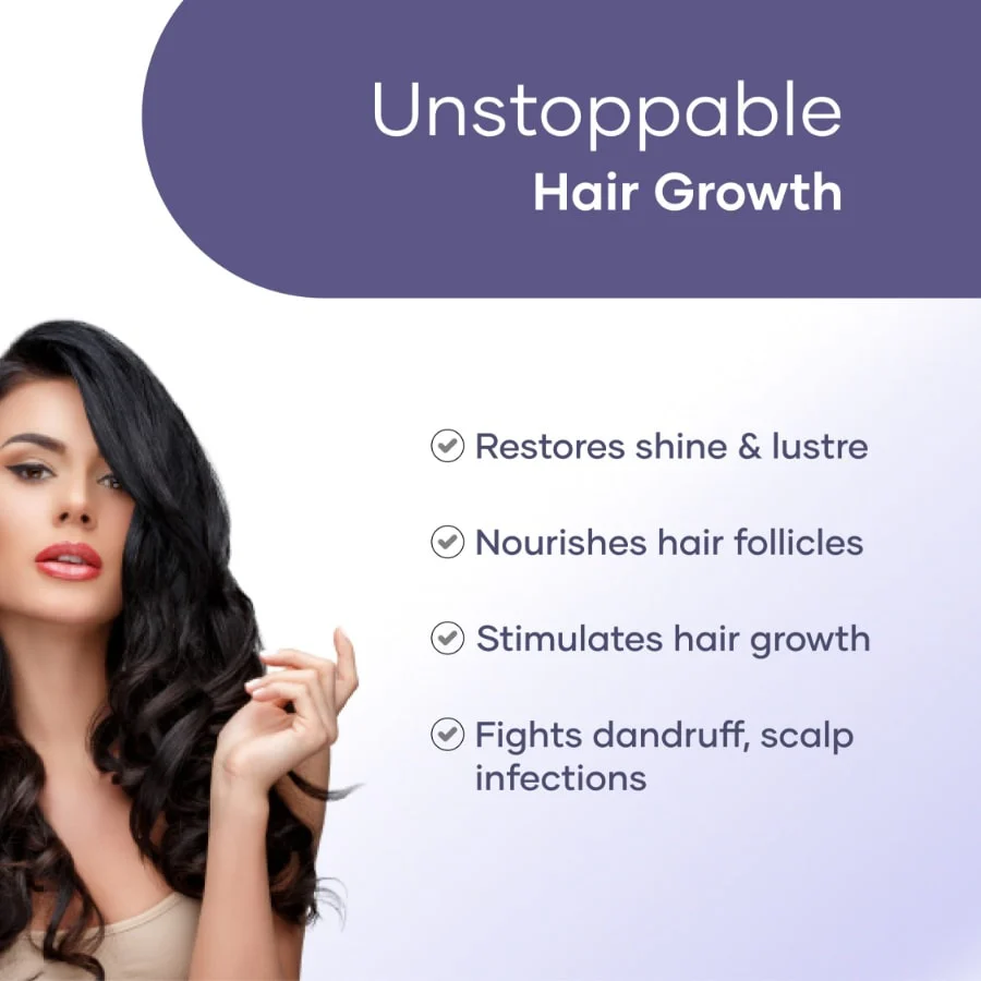 Onion Hair Oil with Bhringraj & Tea Tree Extracts - Image 3