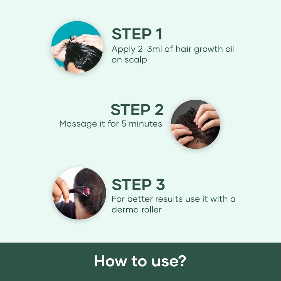 Hair Oil with Onion & Bhringraj Extracts - Image 4