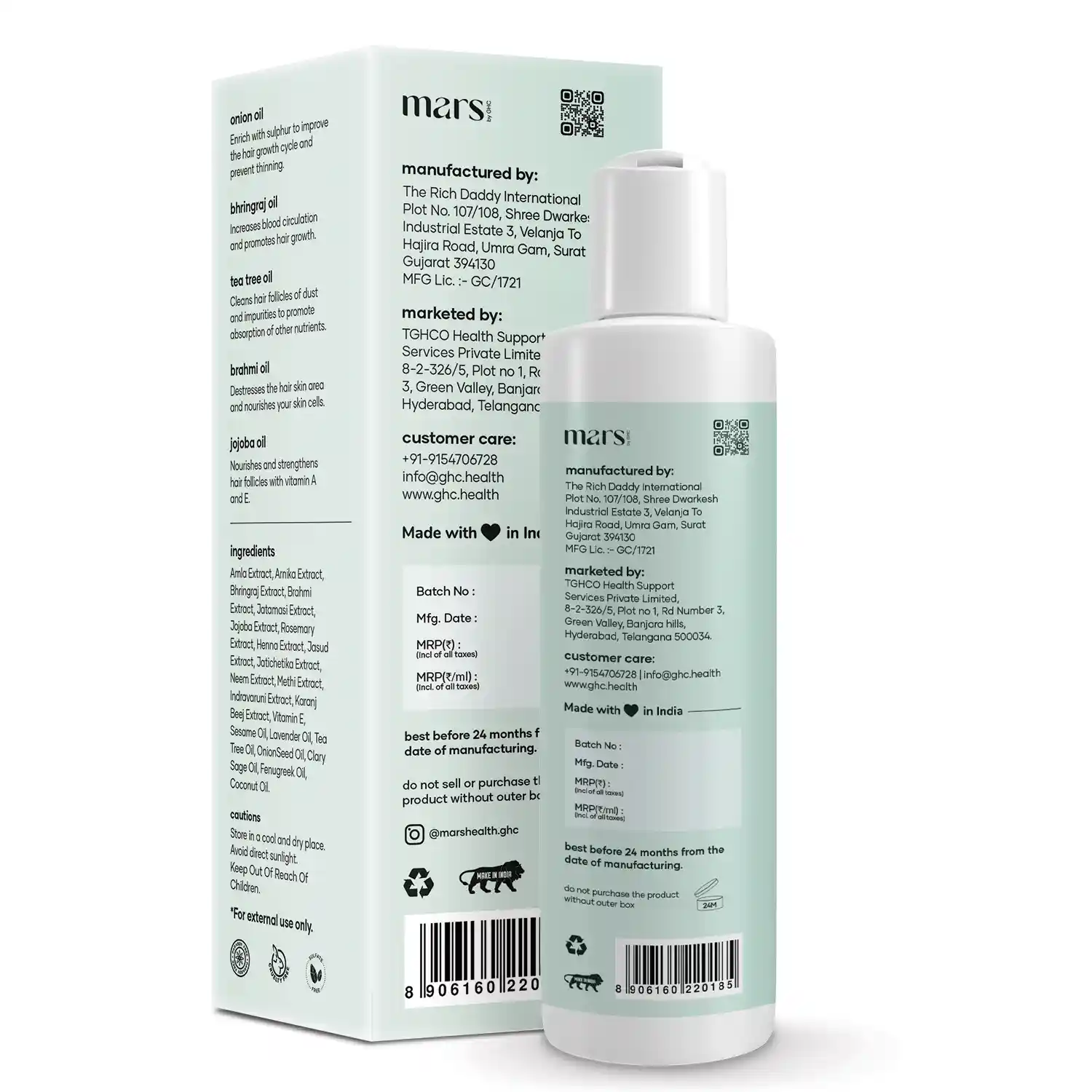 Hair Oil with Onion & Bhringraj Extracts - Image 10