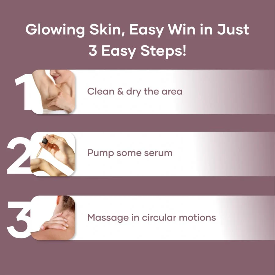 Intimate Depigmentation Serum for Underarms, Thighs, Elbows, Back & Bum - Image 4