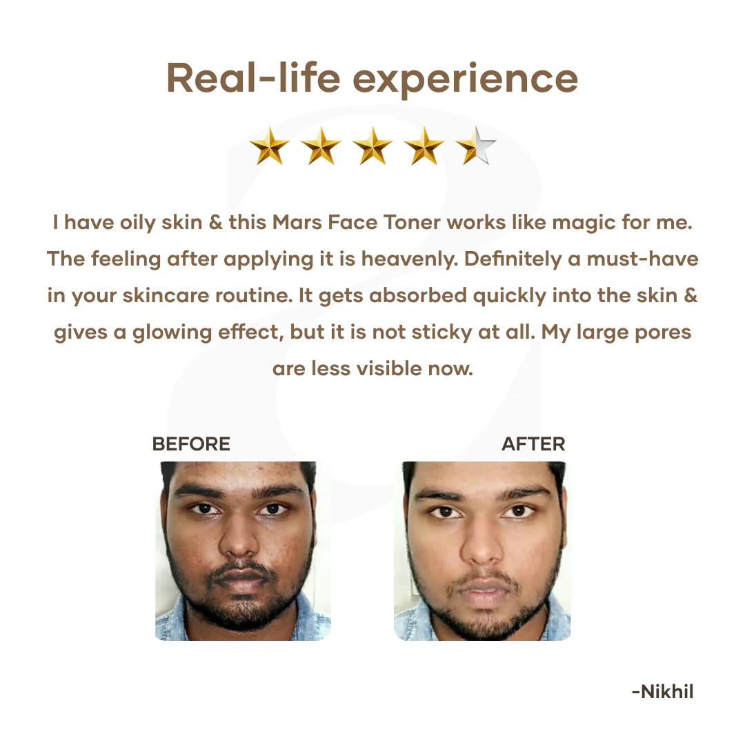 Mars 2% Natural Green Tea Face Toner - Image 5