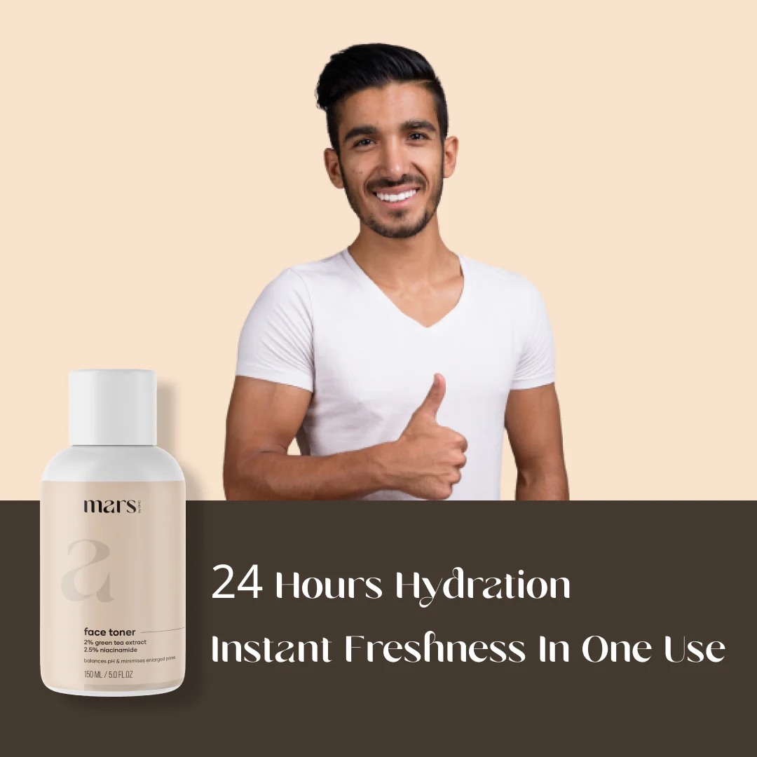 Mars 2% Natural Green Tea Face Toner - Image 6