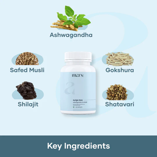 Mars Power Pack: Pure Himalayan Shilajit Gold Resin & Natural Ashwagandha Caps - Image 2