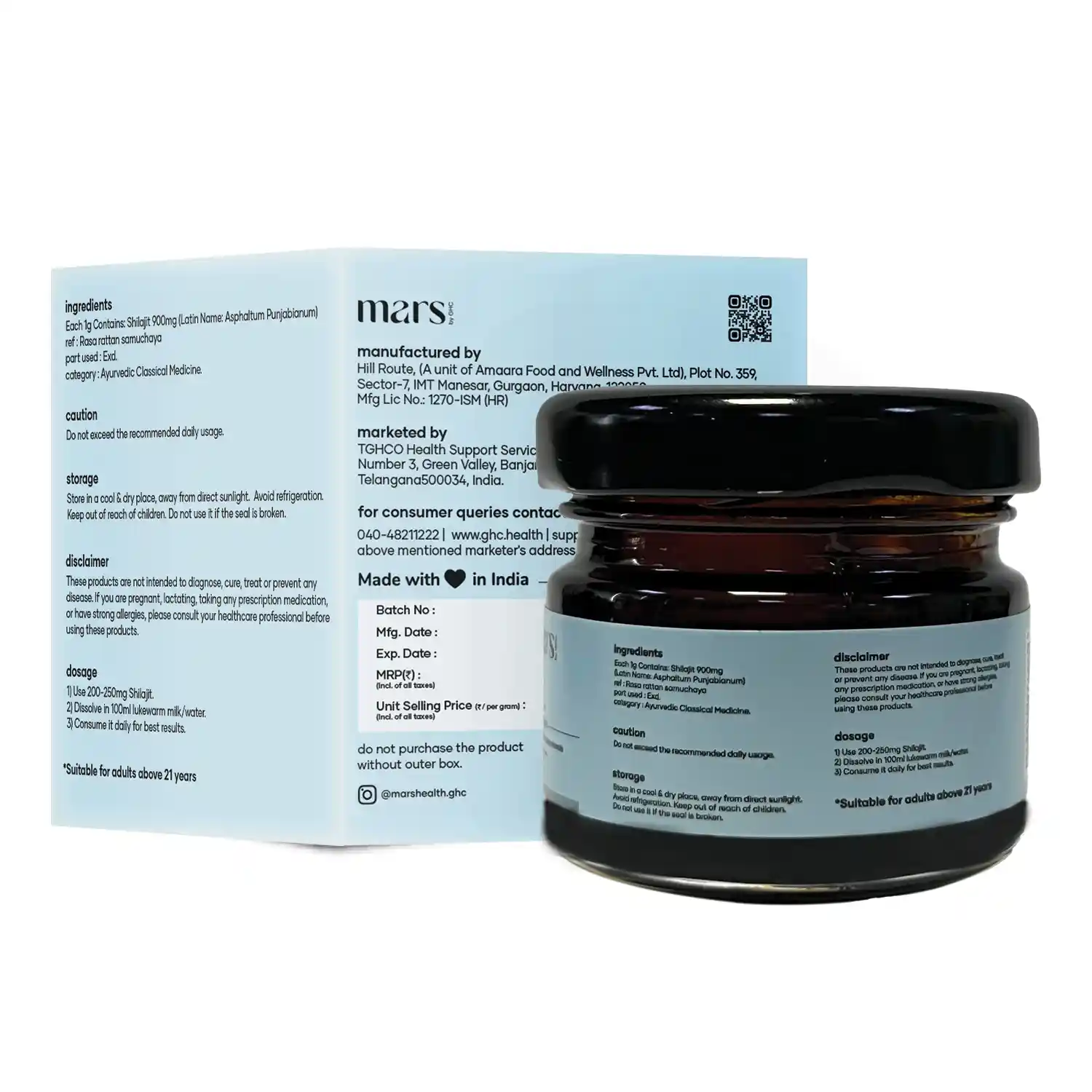 Mars Pure Himalayan Shilajit (Resin) - 15g - Image 11