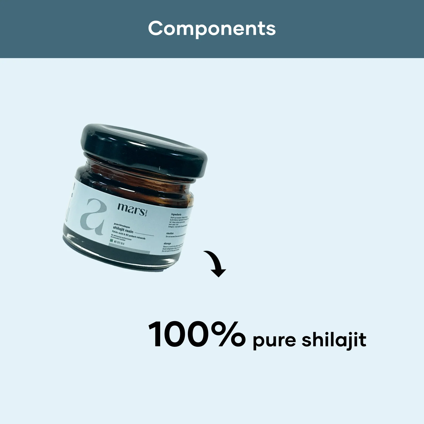 Mars Pure Himalayan Shilajit (Resin) - 15g - Image 4