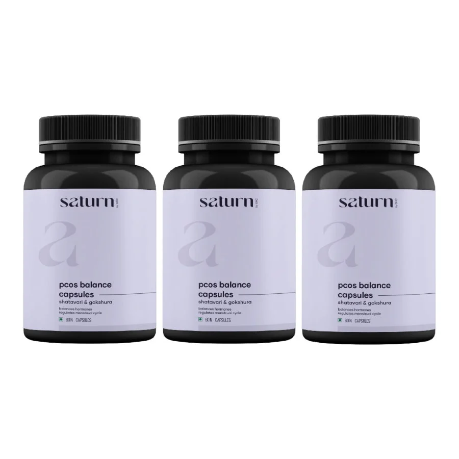 Saturn PCOS Capsules with Shatavari & Gokshura - Image 8