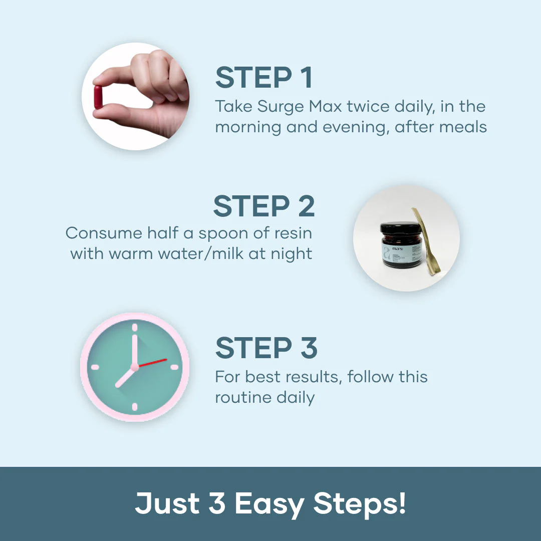 Performance Combo: Pure Himalayan Shilajit Resin & Natural Ashwagandha Capsules - Image 5