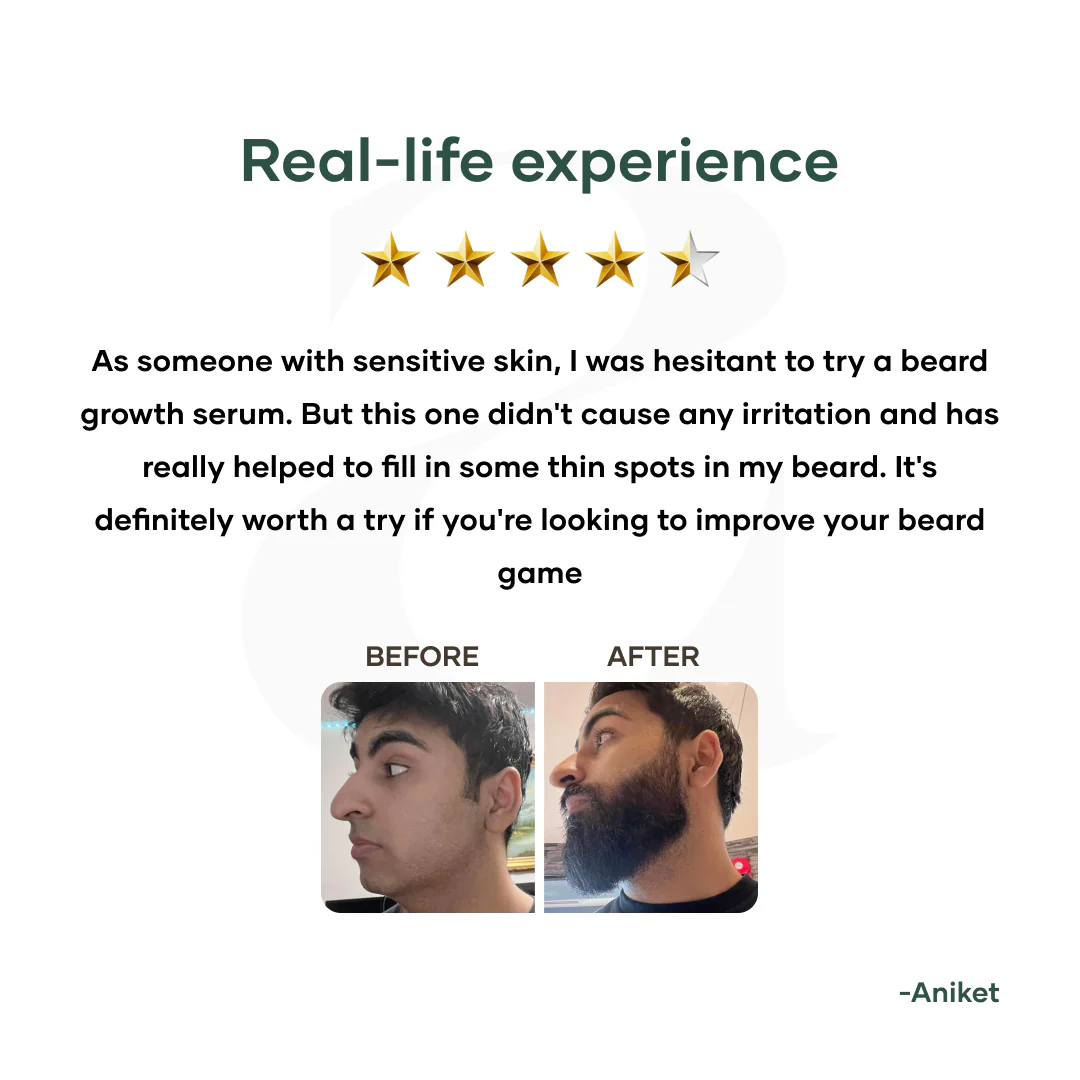 Beard Growth Serum with 1% Redensyl - Image 7