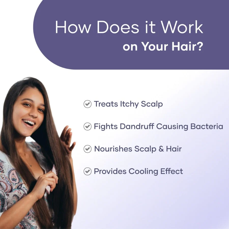 Saturn Anti-Dandruff Shampoo With Tea Tree Essence & Ginger Oil - Image 3