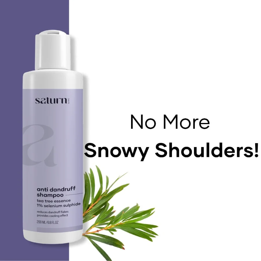 Saturn Anti-Dandruff Shampoo With Tea Tree Essence & Ginger Oil - Image 7