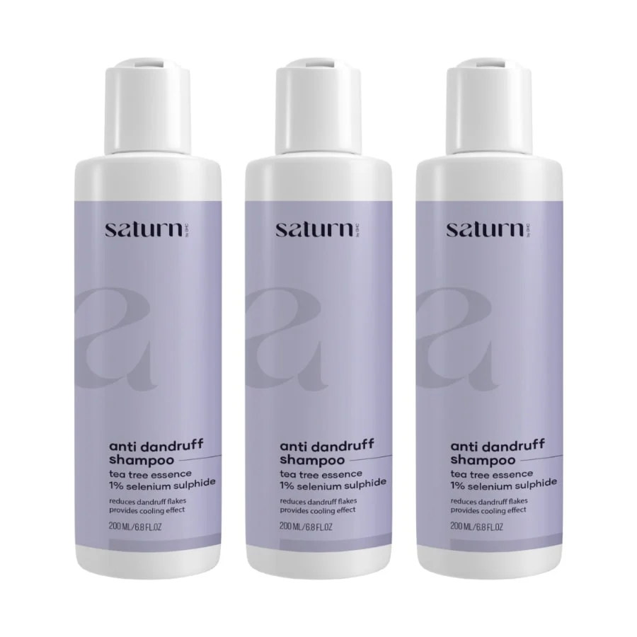 Saturn Anti-Dandruff Shampoo With Tea Tree Essence & Ginger Oil - Image 9