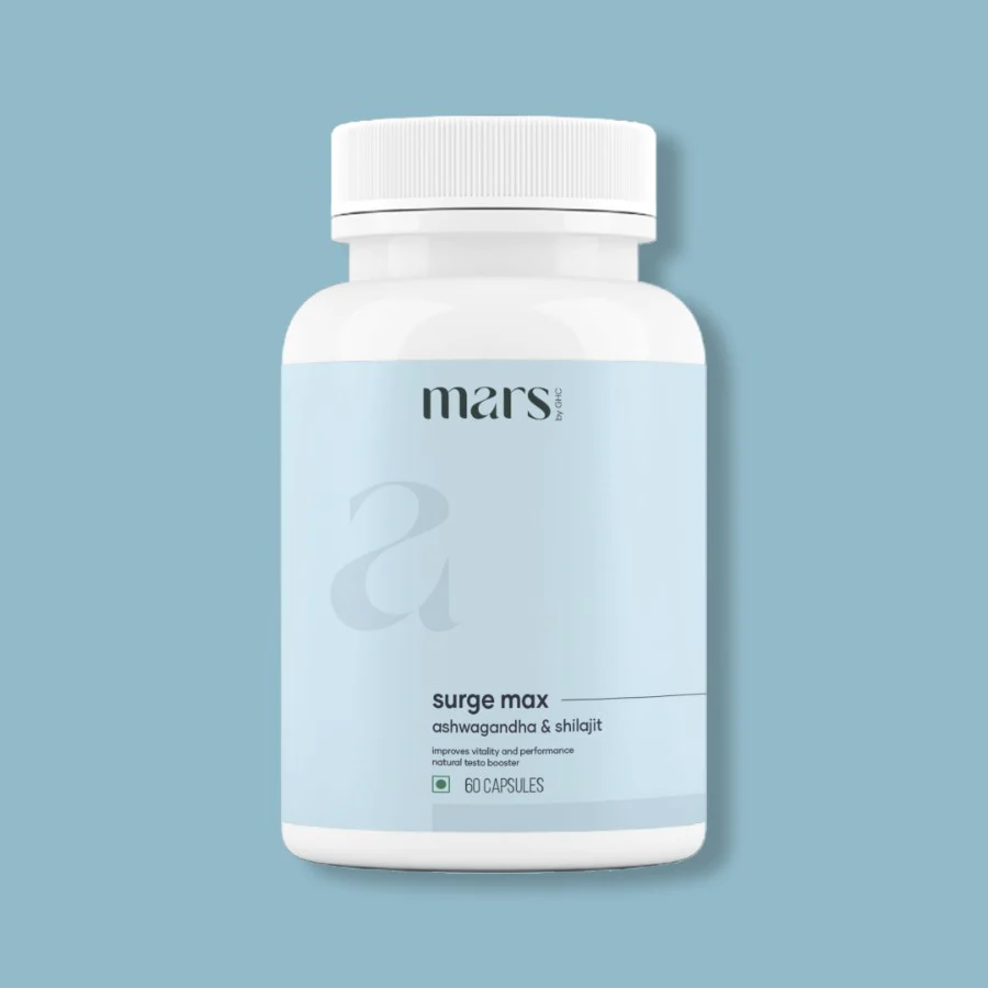 Surge Max - Ashwagandha, Shilajit & Safed Musli (60 N)